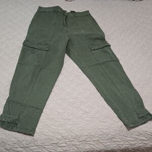 H&M Olive Green Cargo Trousers